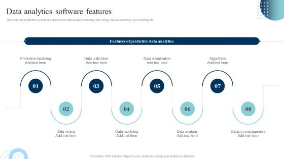 Data Evaluation And Processing Toolkit Data Analytics Software Features Formats PDF