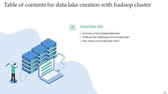 Data Lake Creation With Hadoop Cluster Ppt PowerPoint Presentation Complete Deck With Slides