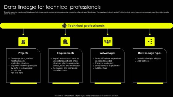 Data Lineage Implementation Data Lineage For Technical Professionals Portrait PDF Data Lineage Implementation Data Lineage For Technical Professionals Portrait PDF