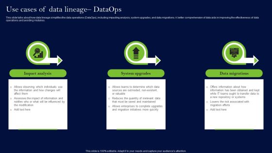 Data Lineage Methods Use Cases Of Data Lineage Dataops Brochure PDF Data Lineage Methods Use Cases Of Data Lineage Dataops Brochure PDF