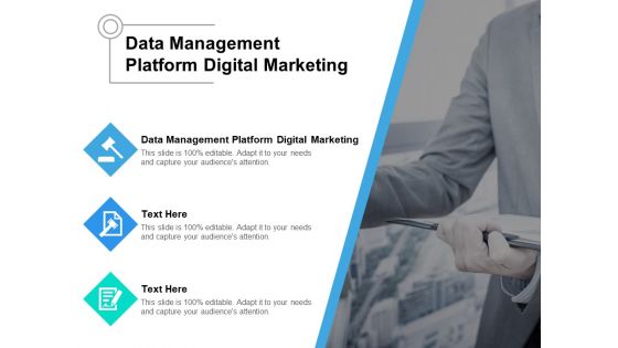 Data Management Platform Digital Marketing Ppt PowerPoint Presentation Show Maker Cpb