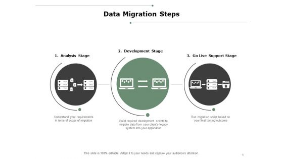 Data Migration Steps Ppt PowerPoint Presentation Professional Designs Download