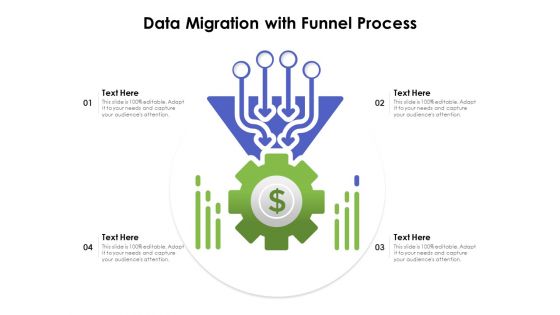 Data Migration With Funnel Process Ppt PowerPoint Presentation Styles Outfit PDF