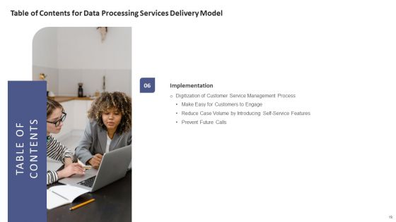 Data Processing Services Delivery Model Ppt PowerPoint Presentation Complete Deck With Slides