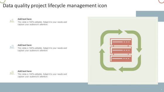 Data Quality Project Lifecycle Management Icon Information PDF Data Quality Project Lifecycle Management Icon Information PDF
