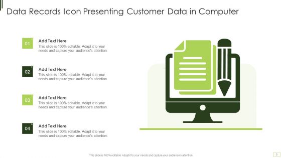 Data Records Ppt PowerPoint Presentation Complete With Slides