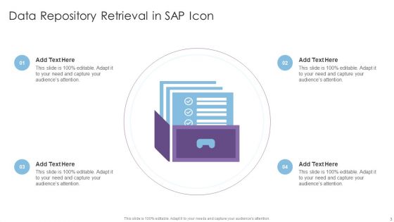 Data Repository Icon Ppt PowerPoint Presentation Complete Deck With Slides