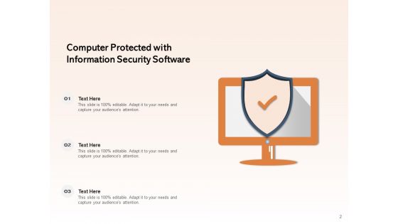 Data Safety Symbol Information Security Gear Ppt PowerPoint Presentation Complete Deck