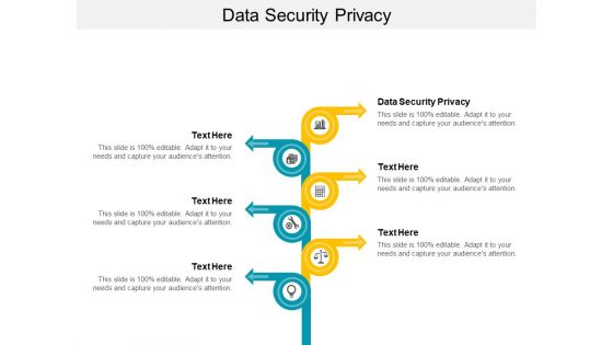 Data Security Privacy Ppt PowerPoint Presentation Icon Deck Cpb