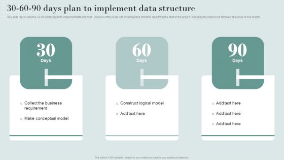 Data Structure IT 30 60 90 Days Plan To Implement Data Structure Information PDF Data Structure IT 30 60 90 Days Plan To Implement Data Structure Information PDF