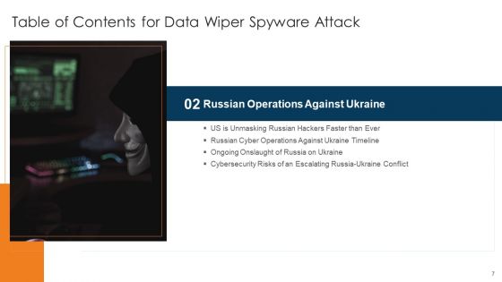 Data Wiper Spyware Attack Ppt PowerPoint Presentation Complete Deck With Slides
