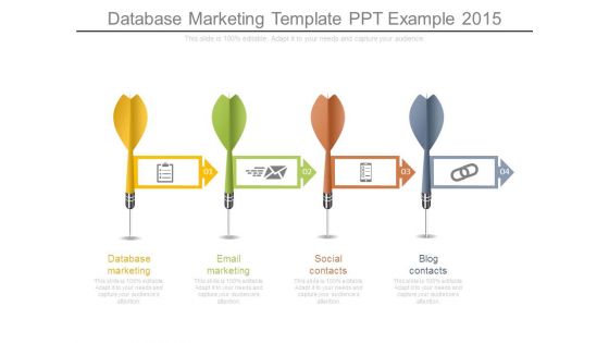 Database Marketing Template Ppt Example 2015