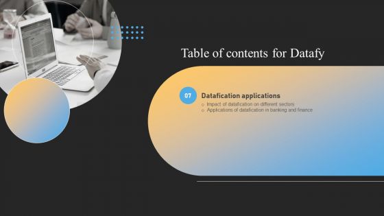 Datafy Ppt PowerPoint Presentation Complete Deck With Slides