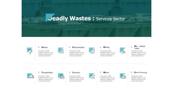 Deadly Wastes Services Sector Inventory Ppt PowerPoint Presentation Model Files