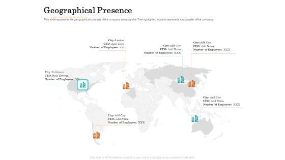 Deal Assessment Geographical Presence Ppt Portfolio Demonstration PDF