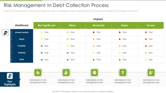 Debt Collection Improvement Plan Risk Management In Debt Collection Process Guidelines PDF