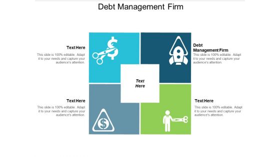 Debt Management Firm Ppt PowerPoint Presentation Inspiration Designs Cpb