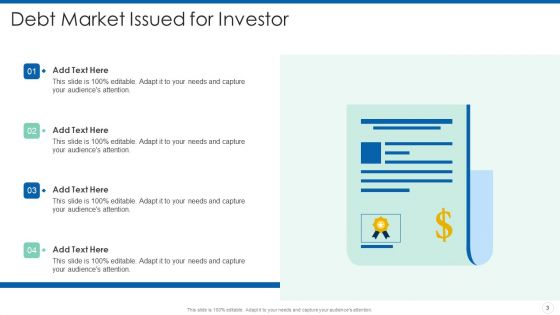 Debt Market Ppt PowerPoint Presentation Complete Deck With Slides