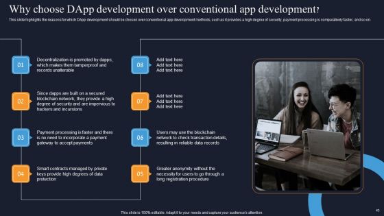 Decentralization App Development Ppt PowerPoint Presentation Complete Deck With Slides