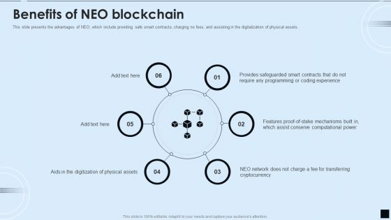 Decentralized Applications IT Benefits Of Neo Blockchain Brochure PDF