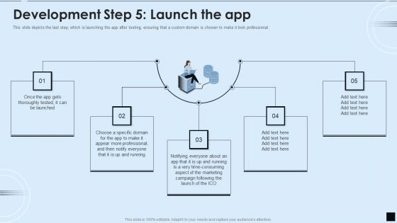 Decentralized Applications IT Development Step 5 Launch The App Background PDF