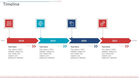 Decreased Amount Of People In An Amusement Park Case Competition Timeline Infographics PDF