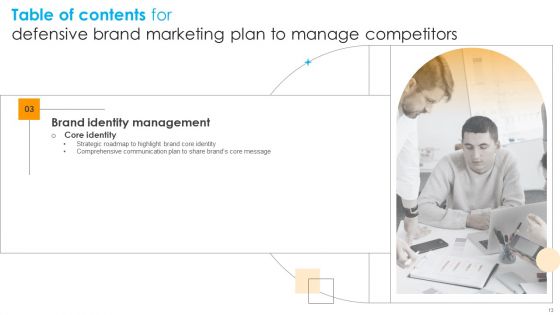 Defensive Brand Marketing Plan To Manage Competitors Ppt PowerPoint Presentation Complete Deck With Slides