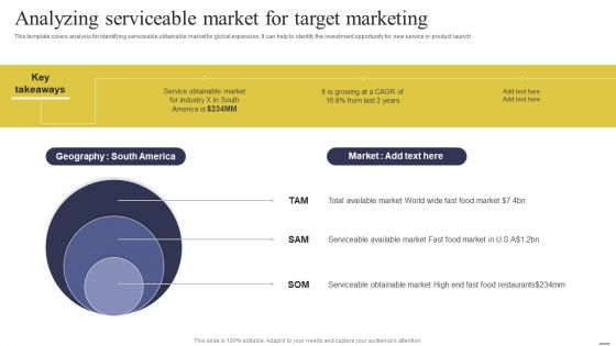 Defining Generic Target Marketing Techniques Analyzing Serviceable Market For Target Marketing Elements PDF