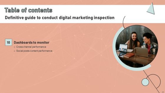 Definitive Guide To Conduct Digital Marketing Inspection Ppt PowerPoint Presentation Complete Deck With Slides
