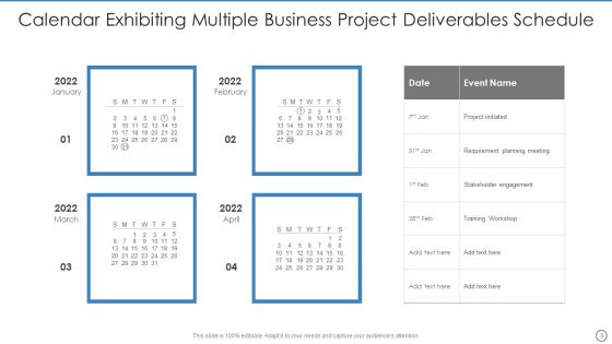 Deliverables Schedule Ppt PowerPoint Presentation Complete With Slides