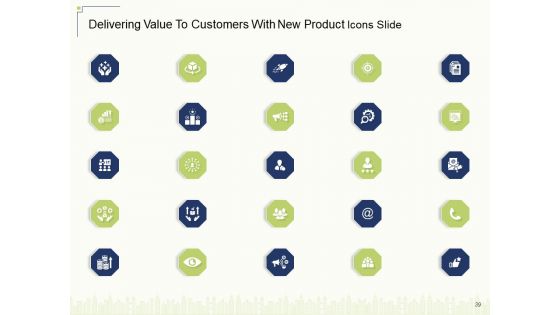 Delivering Value To Customers With New Product Ppt PowerPoint Presentation Complete Deck With Slides