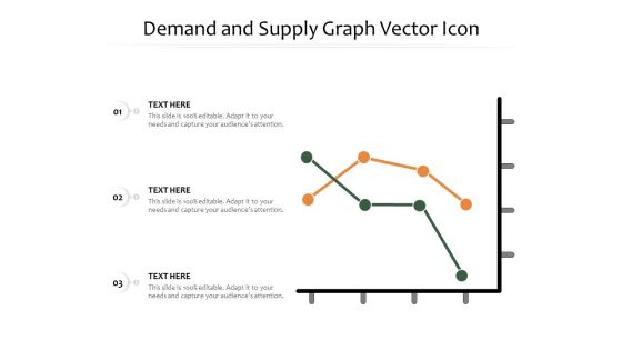 Demand And Supply Graph Vector Icon Ppt PowerPoint Presentation File Format PDF