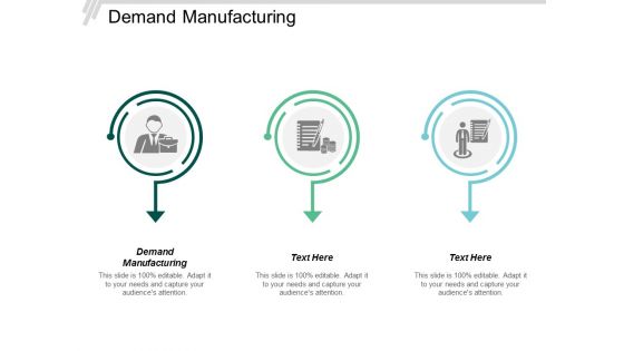 Demand Manufacturing Ppt Powerpoint Presentation Infographics Graphics Cpb