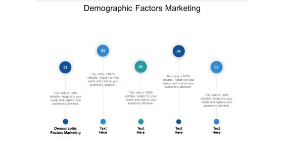 Demographic Factors Marketing Ppt PowerPoint Presentation File Sample