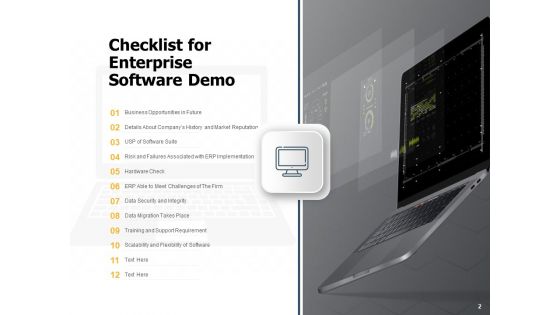 Demonstration Checklist Product Ppt PowerPoint Presentation Complete Deck