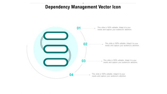 Dependency Management Vector Icon Ppt PowerPoint Presentation Styles Portfolio