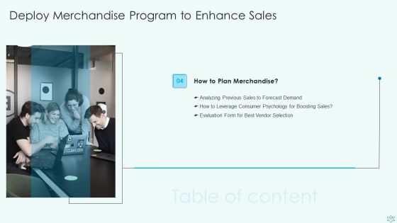 Deploy Merchandise Program To Enhance Sales Ppt PowerPoint Presentation Complete With Slides