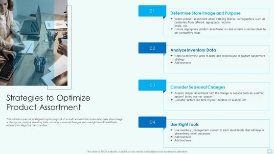 Deploy Merchandise Program To Enhance Sales Strategies To Optimize Product Assortment Pictures PDF