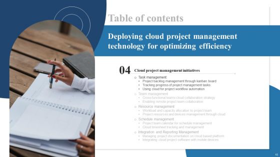 Deploying Cloud Project Management Technology For Optimizing Efficiency Ppt PowerPoint Presentation Complete Deck With Slides