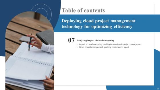 Deploying Cloud Project Management Technology For Optimizing Efficiency Ppt PowerPoint Presentation Complete Deck With Slides