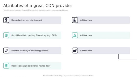 Deploying Content Distribution Network System Attributes Of A Great CDN Provider Designs PDF