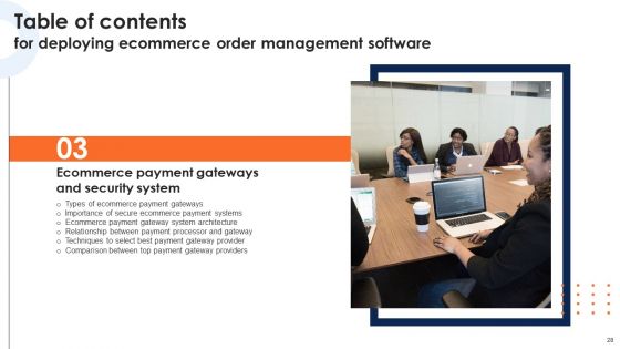 Deploying Ecommerce Order Management Software Ppt PowerPoint Presentation Complete Deck With Slides