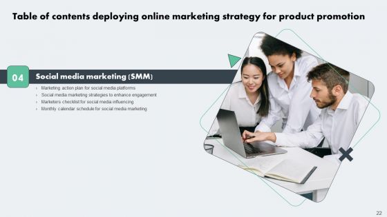 Deploying Online Marketing Strategy For Product Promotion Ppt PowerPoint Presentation Complete Deck With Slides