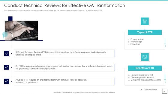 Deploying Quality Assurance QA Transformation Tools And Strategies Ppt PowerPoint Presentation Complete Deck With Slides