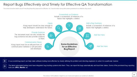 Deploying Quality Assurance QA Transformation Tools And Strategies Ppt PowerPoint Presentation Complete Deck With Slides