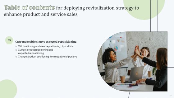 Deploying Revitalization Strategy Enhance Product And Service Sales Ppt PowerPoint Presentation Complete Deck With Slides