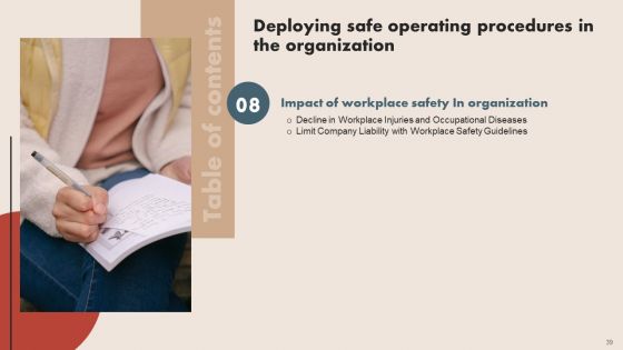 Deploying Safe Operating Procedures In The Organization Ppt PowerPoint Presentation Complete Deck With Slides