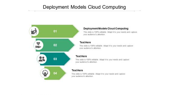 Deployment Models Cloud Computing Ppt PowerPoint Presentation Infographic Template Graphic Tips Cpb Pdf