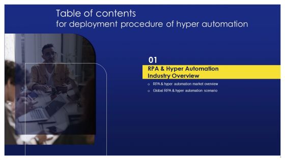 Deployment Procedure Of Hyper Automation Ppt PowerPoint Presentation Complete Deck With Slides