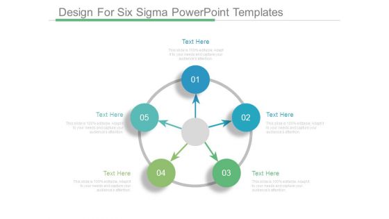 Design For Six Sigma Powerpoint Templates
